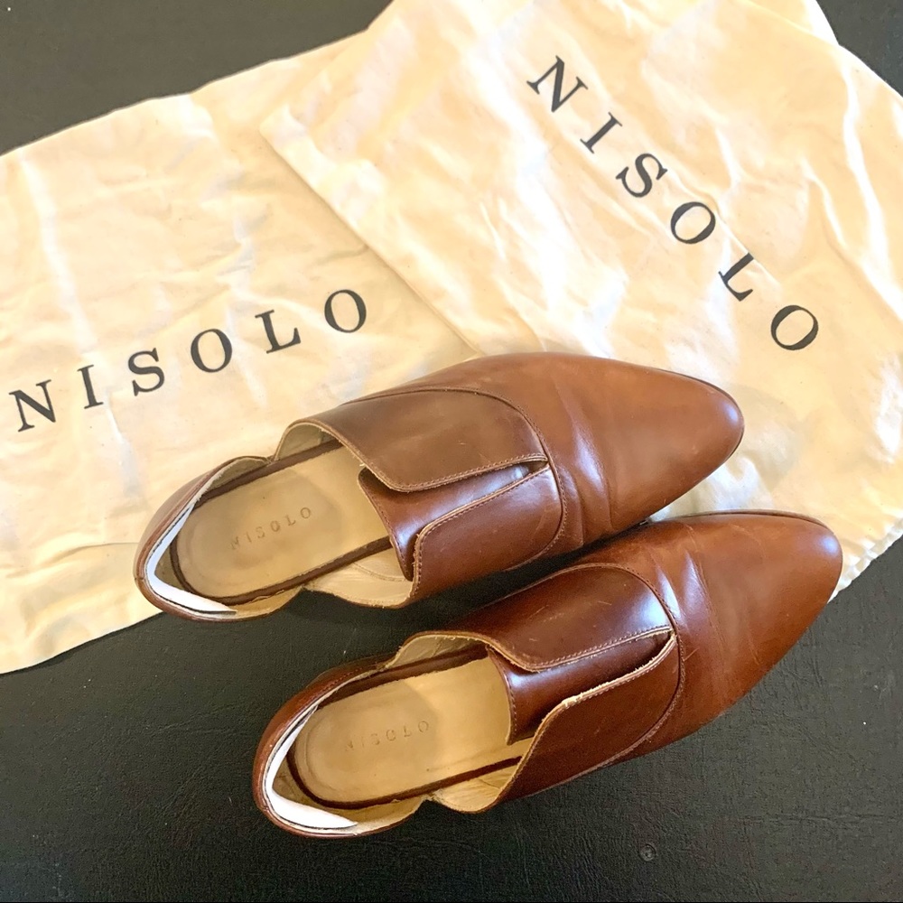 Nisolo Emma d’Orsay Oxford in Brandy - 9